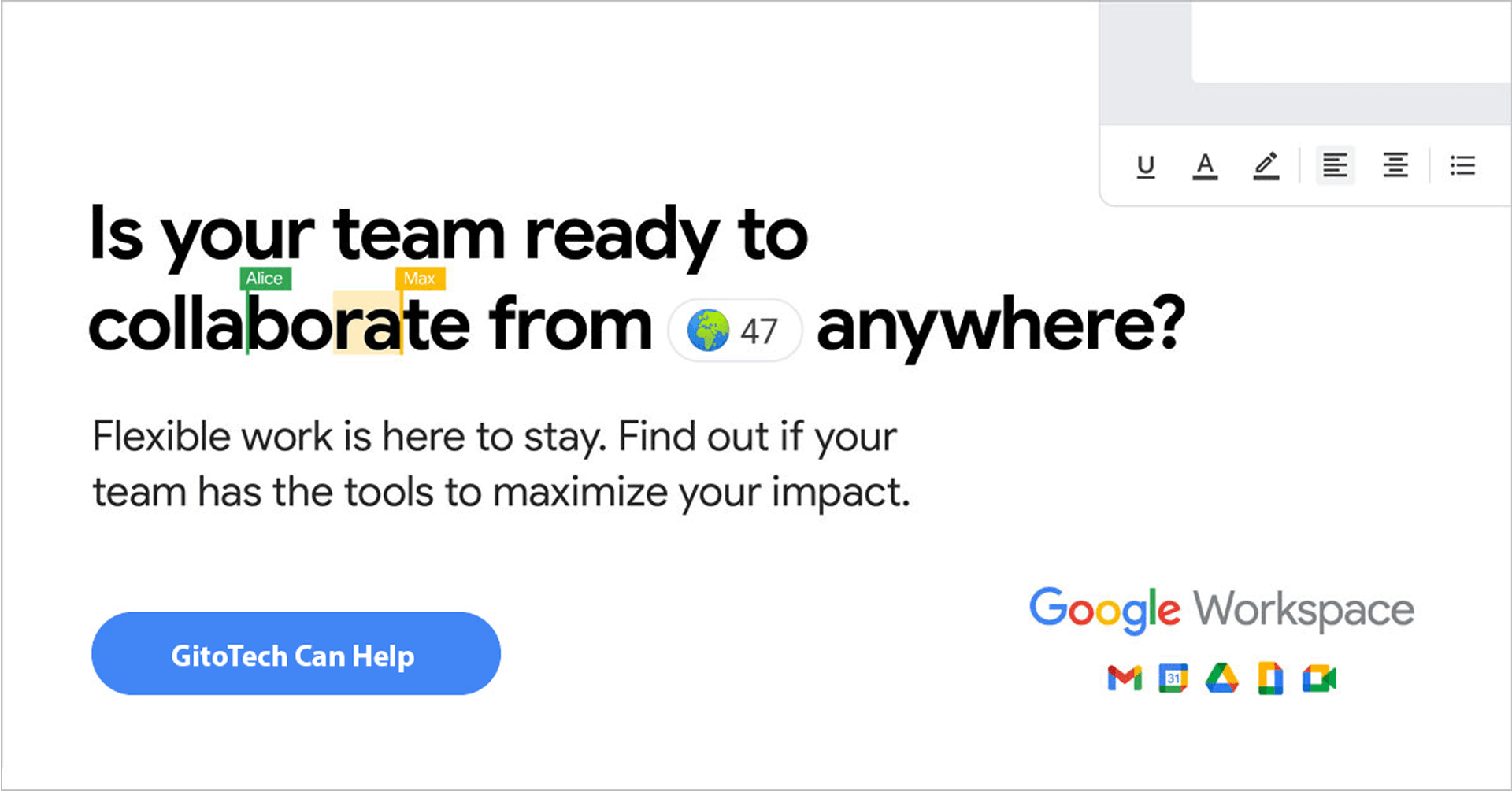 Google Increased Productivity - GitoTech Solutions